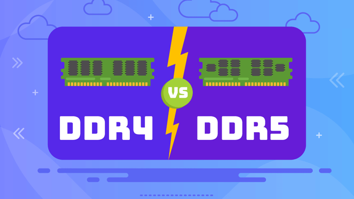 مقایسه رم DDR4 و DDR5