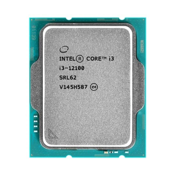 سی پی یو اینتل Core i3 12100 Tray